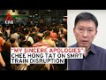 Singapore Transport Minister Chee Hong Tat apologises for MRT train disruptions