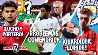 ¡Barça x FICHAJAZO de Luis Diáz y ARQUERO! | ¡Problemas con ENDRICK! l ¡Guardiola pide este fichaje!