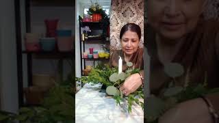 Secret to Creating a Centerpiece with a Candle