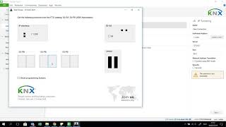 KNX Virtual switching and testing online diagnostics