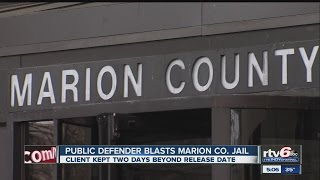 Public Defender Blasts Marion County Jail