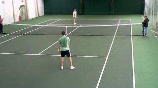 BLIND TENNIS   Mens Singles Final   Matt vs Paul    METROBLINDSPORT ORG