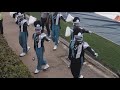 Jackson State Marching band- Entrance- vs MVSU spring 2021