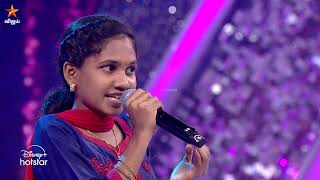 Kanna Kaattu Podhum Song by #Thanumitha ❤️ | Super Singer Junior 10 | Episode Preview