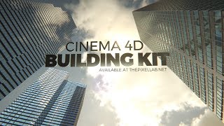 Building Kit For Cinema 4D Promo