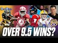 Which SEC Team can CLIMB to the Top? Alabama, LSU, Missouri, or Ole Miss Football w/ a 9.5 Win Total