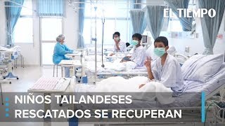 Niños tailandeses rescatados se recuperan en hospital | EL TIEMPO