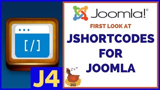 First Look at Jshortcodes for Joomla - 👀 WMW 202