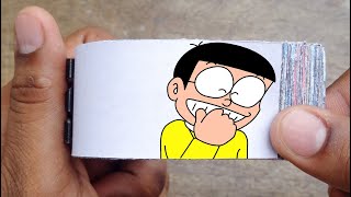 Doraemon Cartoon Flipbook #52 | Greedy Nobita Flip Book | Flip Book Artist 2022