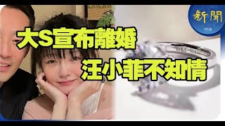 【粵語】震撼演藝圈大S離婚！汪小菲批台灣“太無恥，太低級”惹大禍