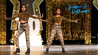 Jhoome Jo Pathaan | Live dance | Nainika & Thanaya