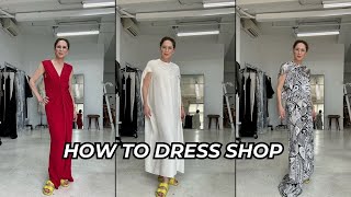 How To Dress Shop || #nyc #dressshopping #showroom