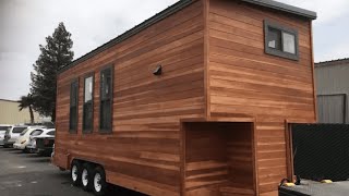 This 10-Foot Wide by 24-foot Long Custom Tiny House Was Built by California Tiny House