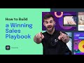 How to Build a Winning Sales Playbook