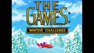 [원코인하고싶은아재] Dos용 동계올림픽(The Games : Winter Challenge)입니다.(Midi Sound)