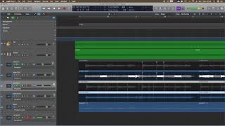 Editing High Gain Guitars with DI Tracks and Flex - Logic Pro X