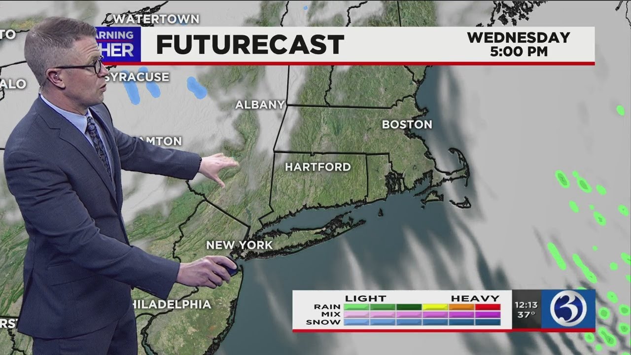 FORECAST: Breezy And Brighter Today, Likely Storm-free For Awhile - YouTube