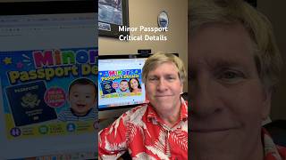 Minor Passport Critical Details #shorts