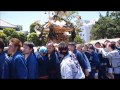 三社祭2014 町内神輿連合渡御 3 japanese mikoshi festival in asakusa tokyo