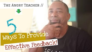 5 Ways to Provide Effective Feedback || Efficient Grading || Teacher Vlog ||