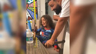 Asahd and Dj Khaled Have an Adorable Dad and Son Conversation