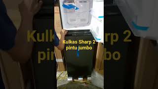 kulkas Sharp 2 pintu jumbo#shorts