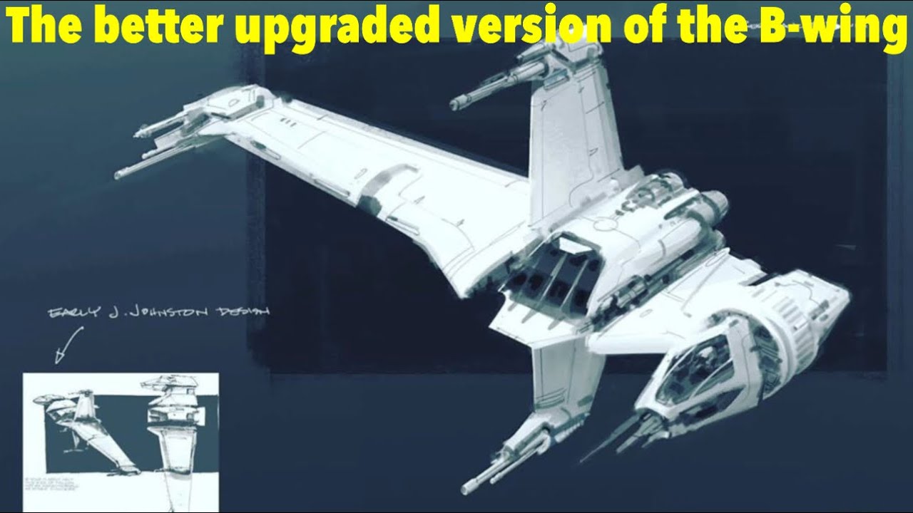 The Resistance B-wing | Honestly I’m Glad It Replaced The Old B-wing # ...