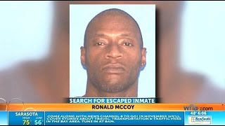 Search for escaped inmate expands to Tampa Bay area