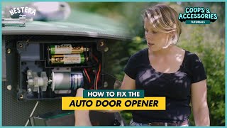 How To Fix The Nestera Automatic Door Opener