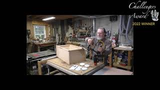 Blind stapler makes attaching face frames to cabinets easy