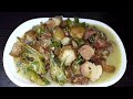 wakgran echingbibal kappa garo dish kappa recipe smoked pork with ginger flower kappa