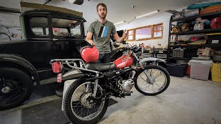 Getting a Kawasaki KE175 street-ready | Kyle's Garage - Ep. 4