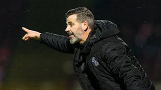 Stuart Kettlewell reacts to win over Aberdeen