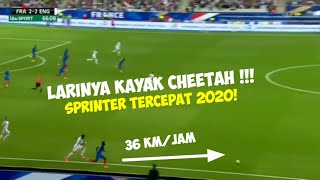 Sprint tercepat pemain sepak bola tahun 2020.