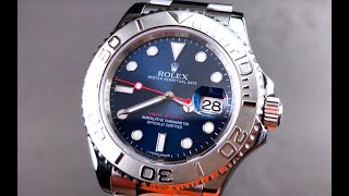 Rolex Yacht-Master BLUE Dial 116622 Rolex Watch Review