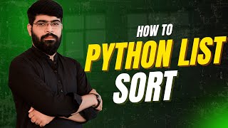 Python List Sorting in Hindi/Urdu |sort ,sorted ,Key Reverse Functions Explained|Python Tutorial 30
