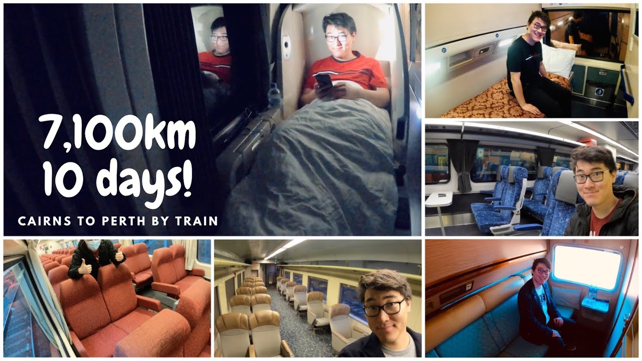 10 Days, 7100km Train Journey Across Australia, Cairns To Perth By Rail ...