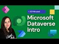 Microsoft Dataverse Intro in 20 Minutes #Dataverse