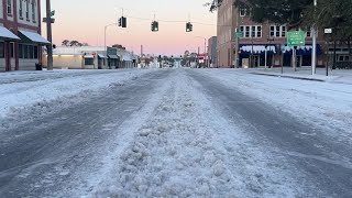 Gadsden County closes roads amid dangerous snow and ice conditions