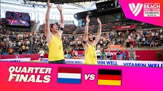 Luini/Penninga vs. Ehlers/Wickler - Quarter Final Highlights Hamburg 2022 #BeachProTour