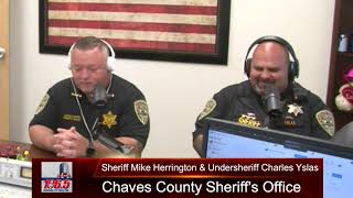 Sheriff Mike Herrington & Undersheriff Charles Yslas - Chaves County Sheriff's Office