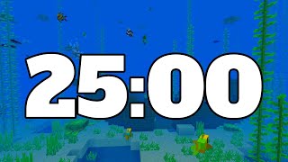 25 MINUTE TIMER. MINECRAFT TIMER.
