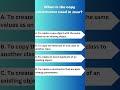 Java Interview Question #6 | Constructors Game| Copy constructor😱🤯 #shorts #java