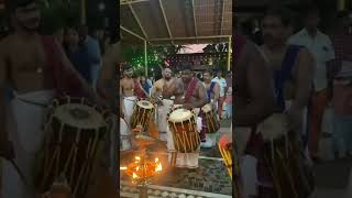 Thayambaka | 🔥 | KodungalluTemple | Maaruthipuram Vijeesh | Navarathri Festival