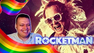 Rocketman (2019) first time watching movie reaction - Pride Month