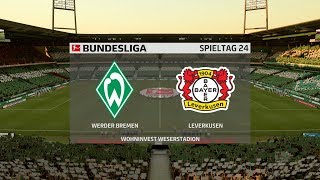 Fifa 20#019 26.Spieltag 19/20 SV Werder Bremen gegen Bayer 04 Leverkusen "💚" [HD][PS4]