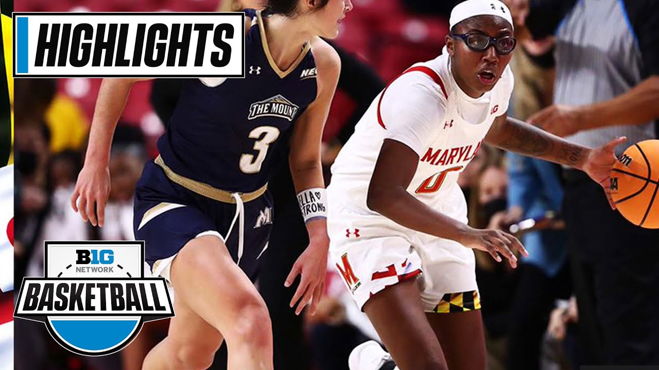 Mount St. Mary's At Maryland | Big Ten Women's Basketball | Highlights ...