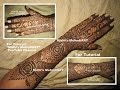 Full Hand Traditional Bridal Henna Mehndi Design Art Tutorial by Nidhi's  MehndiART