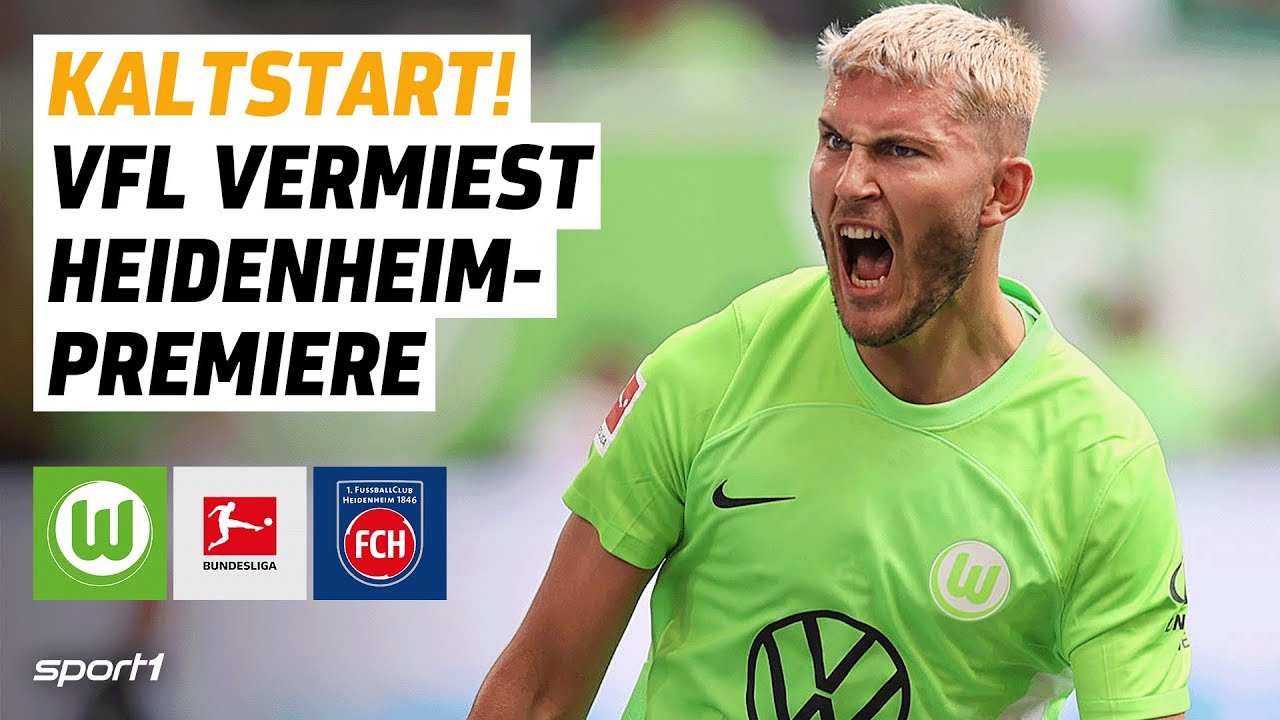 VfL Wolfsburg - 1. FC Heidenheim | Bundesliga Tore Und Highlights 1 ...