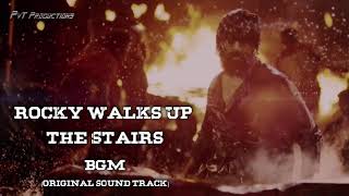KGF Chapter 1   Climax BGM Rocky Walks Up The Stairs BGM   KGF BGM   Vol 2   Yash   Ravi Basrur
